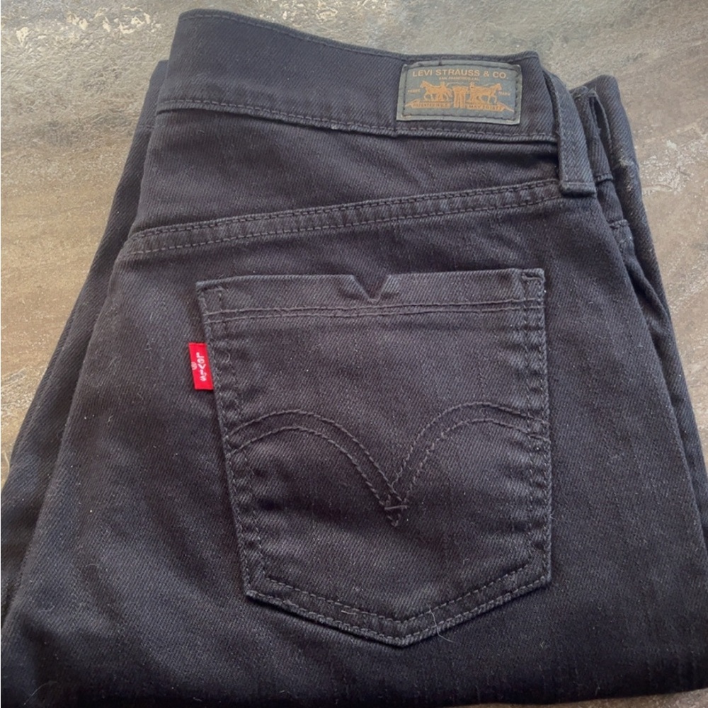 Levi's Black Bermudas Classic Style